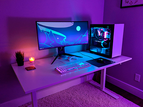 Setup solo blanco
